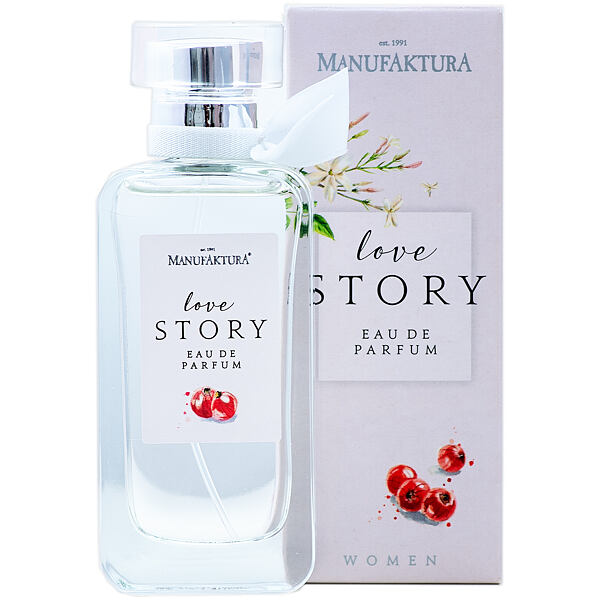 Detail produktu - skleněná lahvička s růžovou etiketou