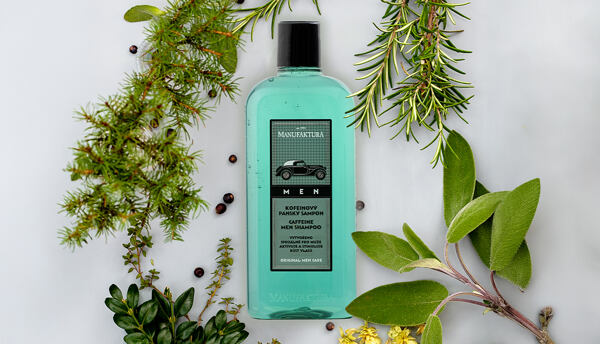 Šampón pre mužov s kofeinom