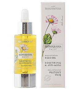 Upokojujúci & omladzujúci pleťový olej Sedmokráska