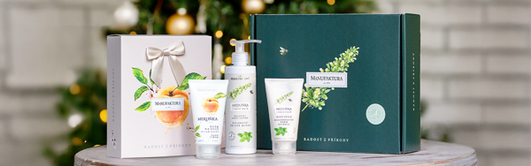 Radosť v krásnom balení. Prírodné darčekové sady pre každú príležitosť.