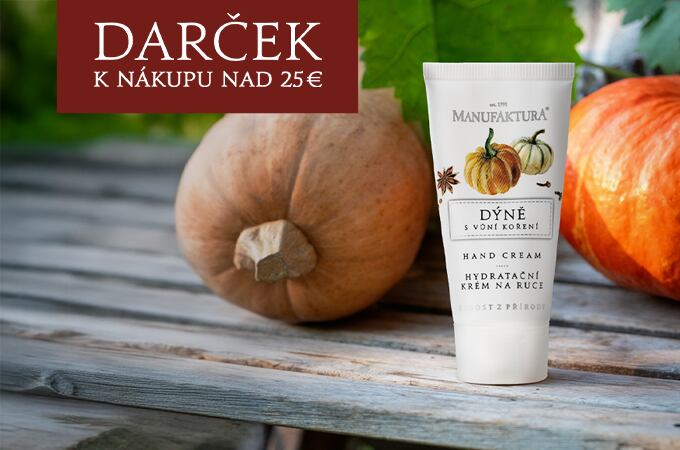 Darček k nákupu nad 25 € – krém na ruky TEKVICA