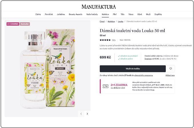 Manufaktura získala 3. miesto v súťaži WebTop100