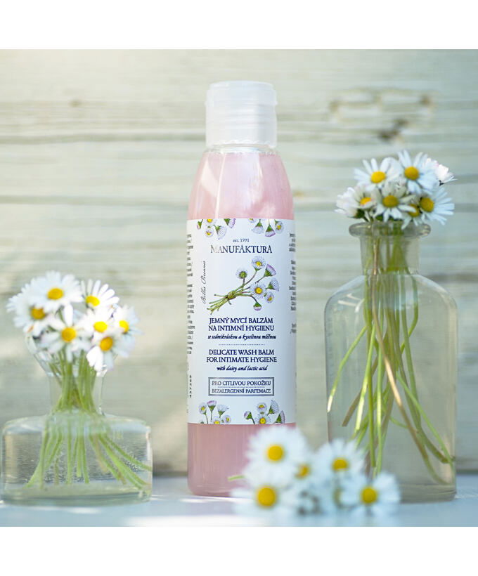 Umývací balzam na intímnu hygienu Sedmokráska