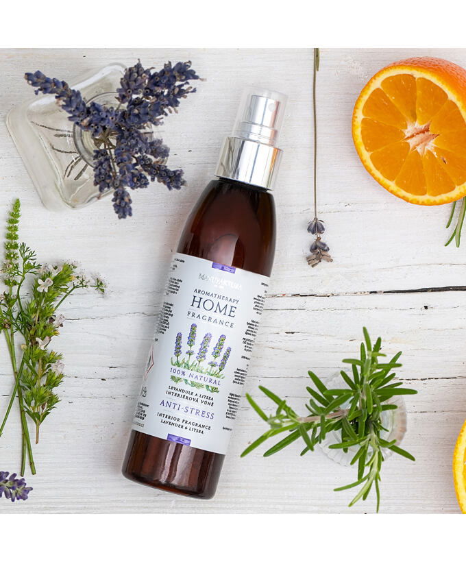 100% prírodná antistres interiérová vôňa - Levanduľa a Litsea Cubeba