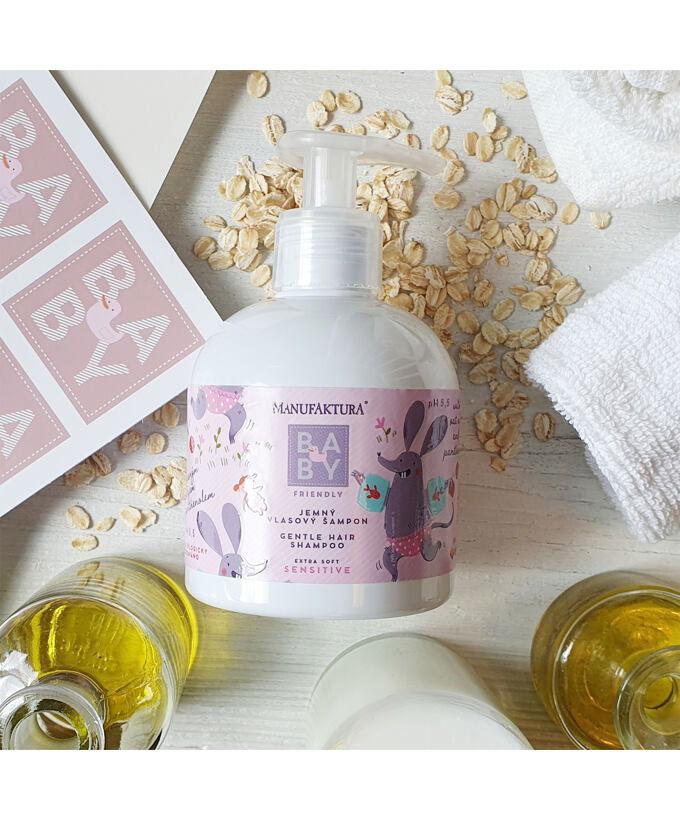 Jemný detský vlasový šampón Baby Friendly