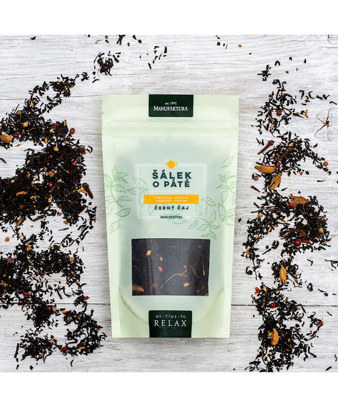 ŠÁLOK O PIATEJ - Sypaný čierny čaj