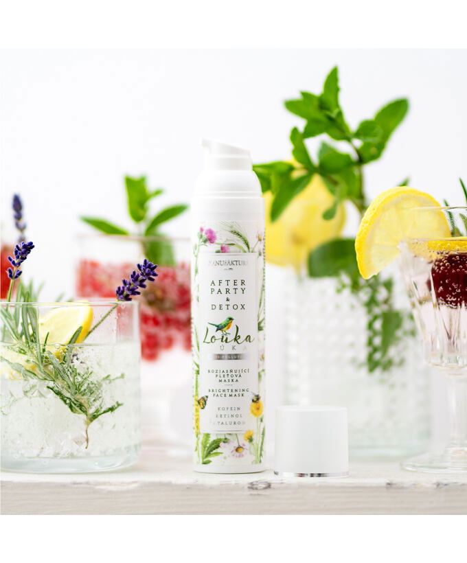 Rozjasňujúca maska na tvár After party & Detox LÚKA