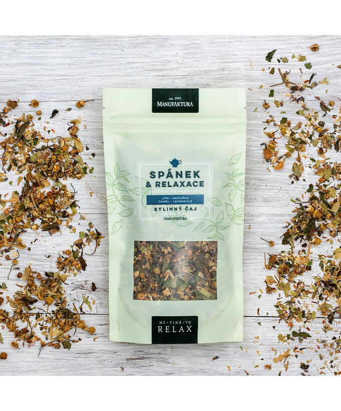 SPÁNOK & RELAXÁCIA - Sypaný bylinný čaj