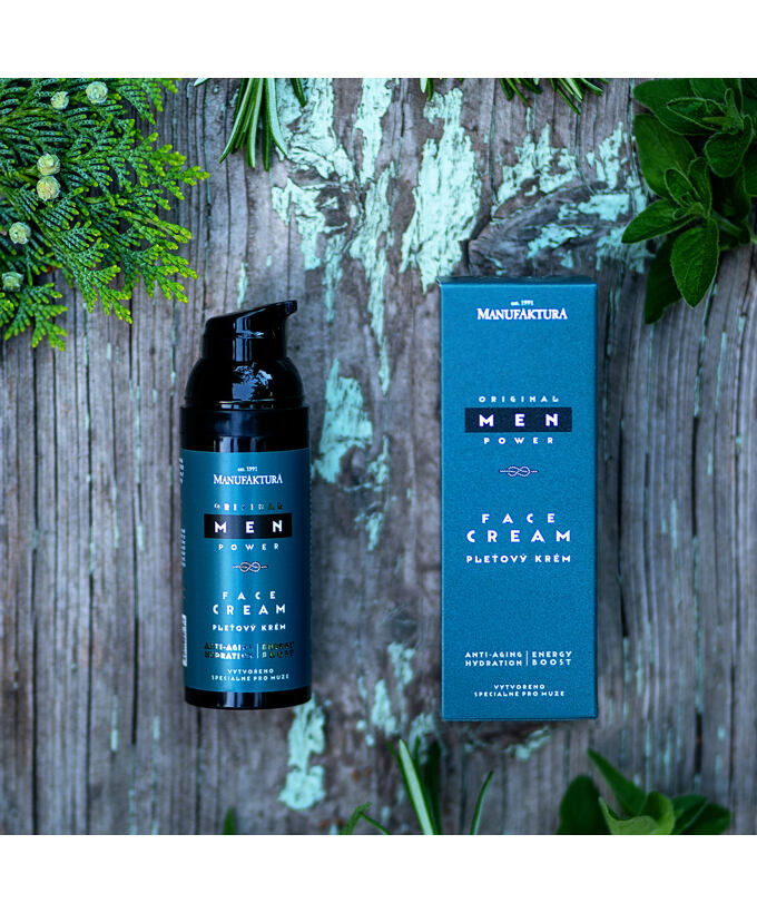 MEN POWER anti-aging hydratačný pleťový krém pre mužov