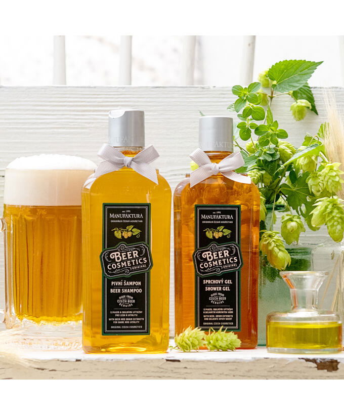 Osviežujúci sprchovací gél Pivná kozmetika