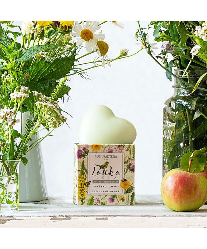 Anti-pollution & Detox tuhý EKO šampón LÚKA