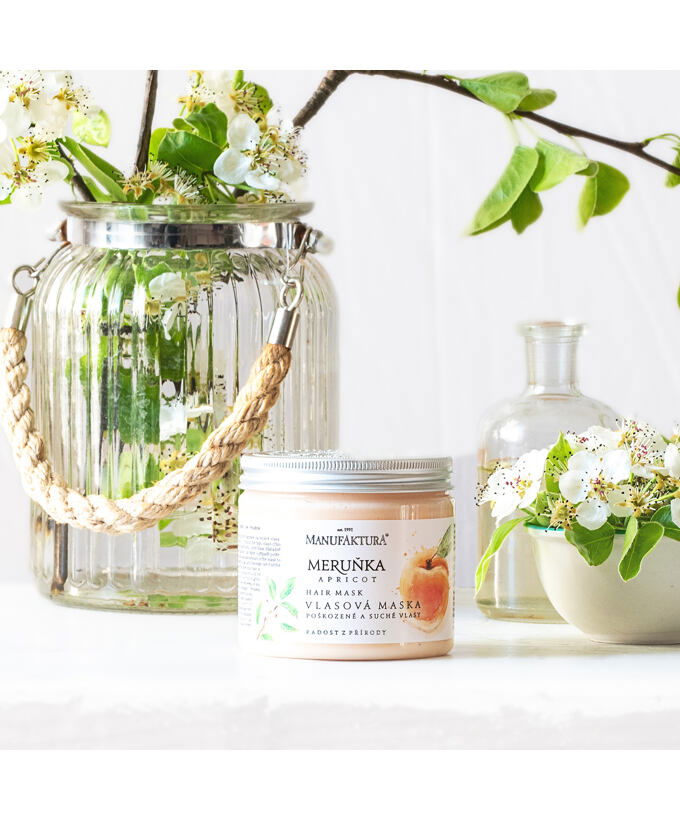 Výživná maska na suché a poškodené vlasy MARHUĽA