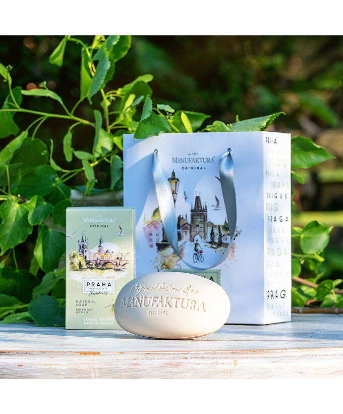 Zvláčňujúce rastlinné mydlo PRAHA MEMORIES
