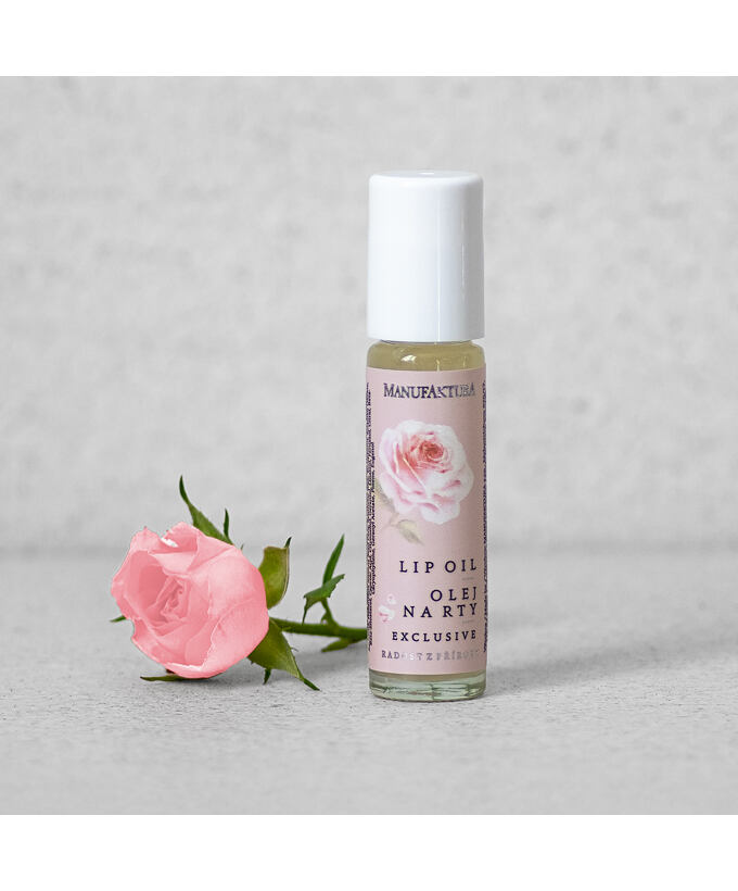 Exkluzívny výživný & hydratačný olej na pery RUŽA