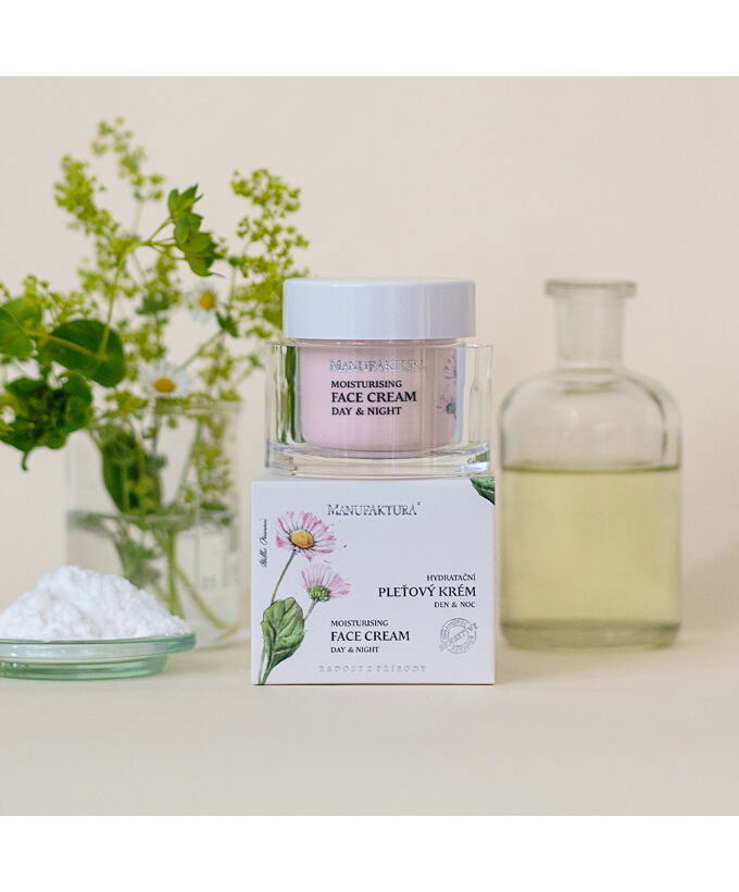 Upokojujúci, hydratačný a omladzujúci pleťový krém SEDMOKRÁSKA