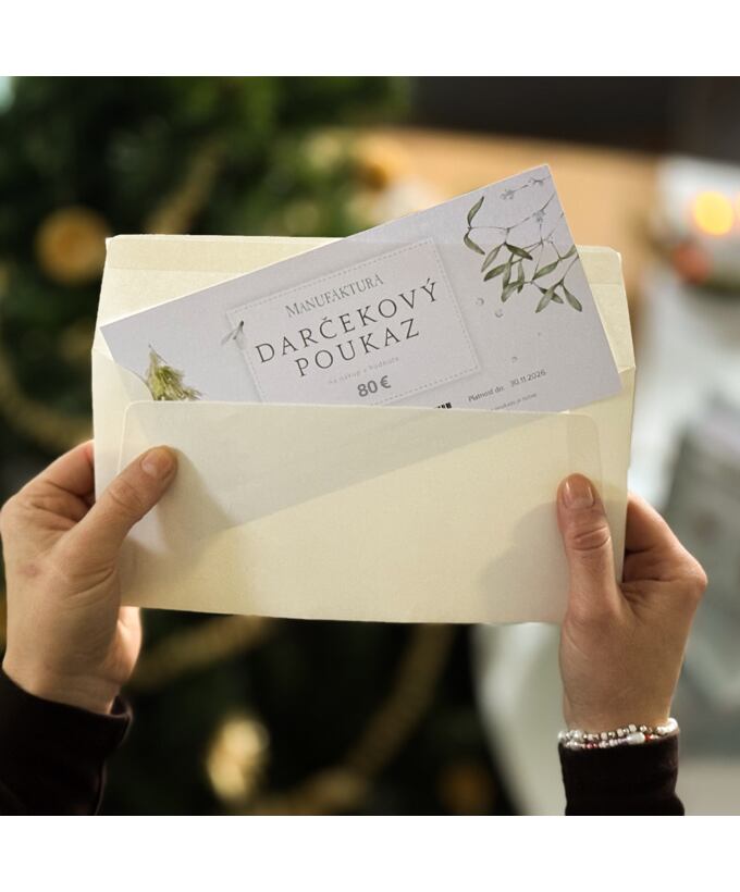 Vianočný elektronický darčekový poukaz 80 €
