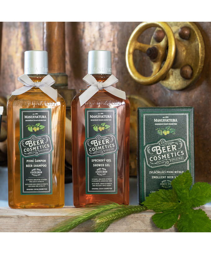 Zvláčňujúce rastlinné mydlo Pivná kozmetika