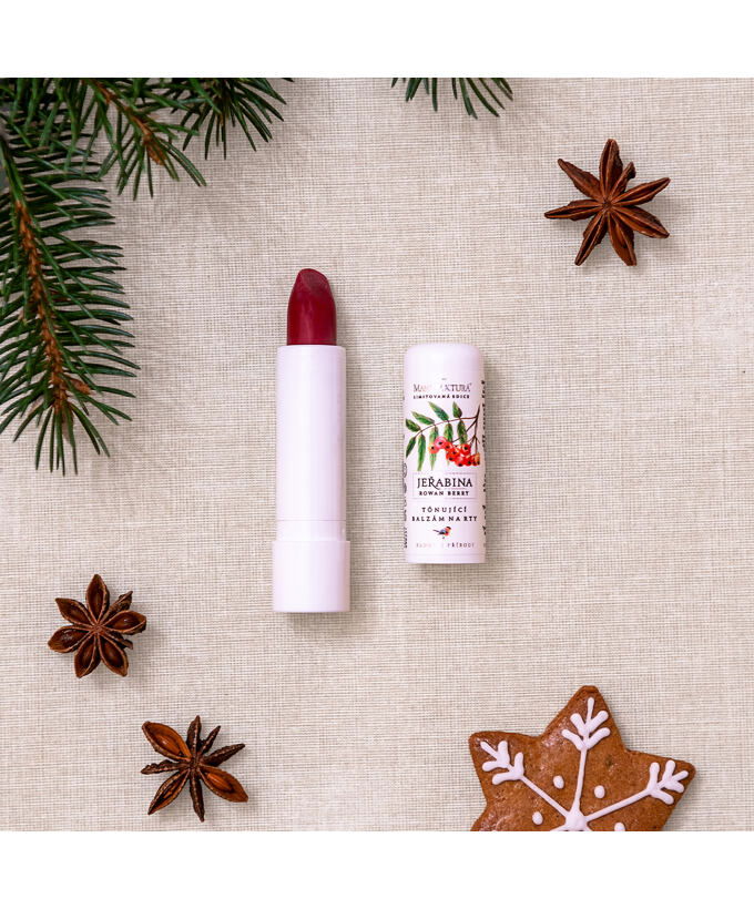 Tónujúci a hydratačný balzam na pery JARABINA