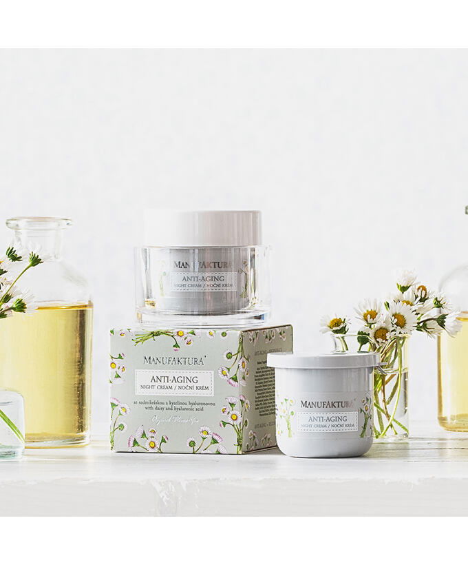 Anti-aging nočný krém SEDMOKRÁSKA - EKO náplň