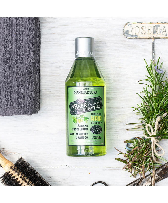 Jemný šampón proti lupinám Pivná kozmetika