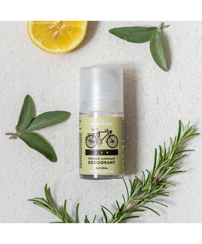 Pánsky prírodný minerálny dezodorant MEN & BICYCLE