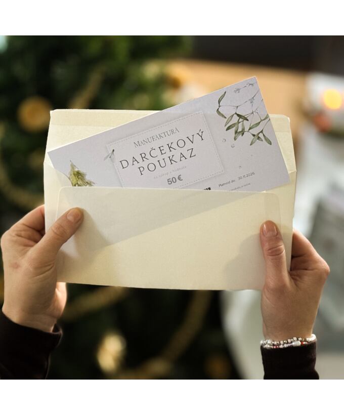 Vianočný elektronický darčekový poukaz 50 €