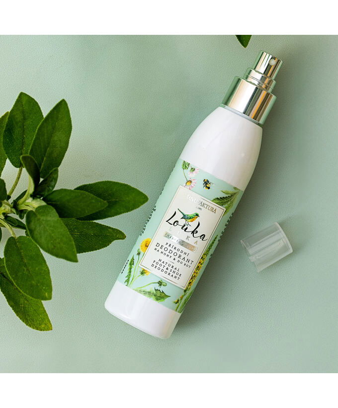 Svieži prírodný dezodorant na nohy & do topánok LÚKA