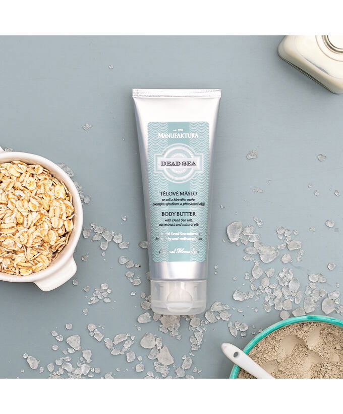 Výživné, hydratačné a regeneračné telové maslo Mŕtve more