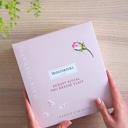 Darčeková sada Anti-age starostlivosti pre krásne vlasy RUŽA